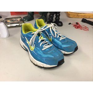 USED Nike Initiator Blue/Yellow Women’s Shoes Size 10 Nice Shape